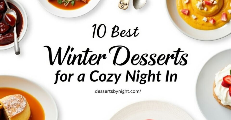 A picture of best winter desserts in Australia for a cozy night in