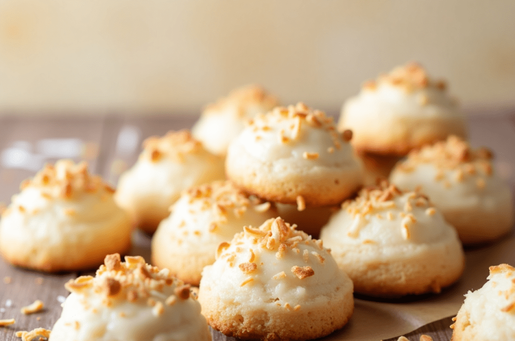 Coconut Macaroons known for gulten-free desserts in australia 