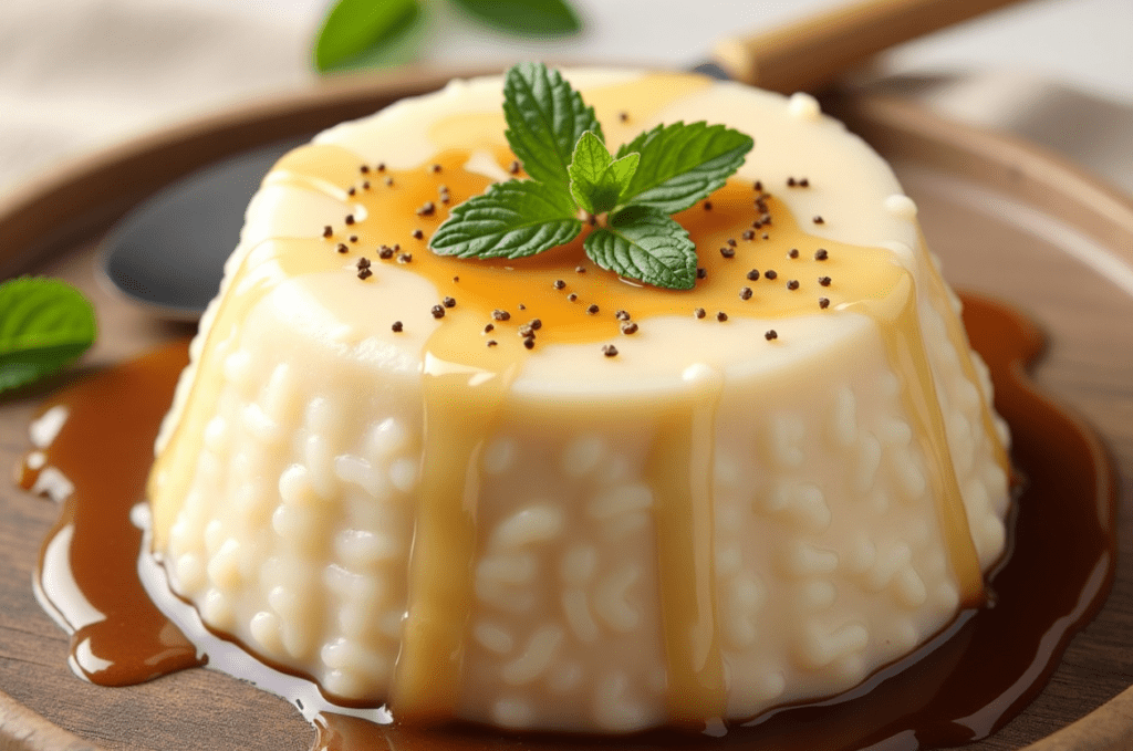 Rice Pudding known for gluten and milk free desserts
