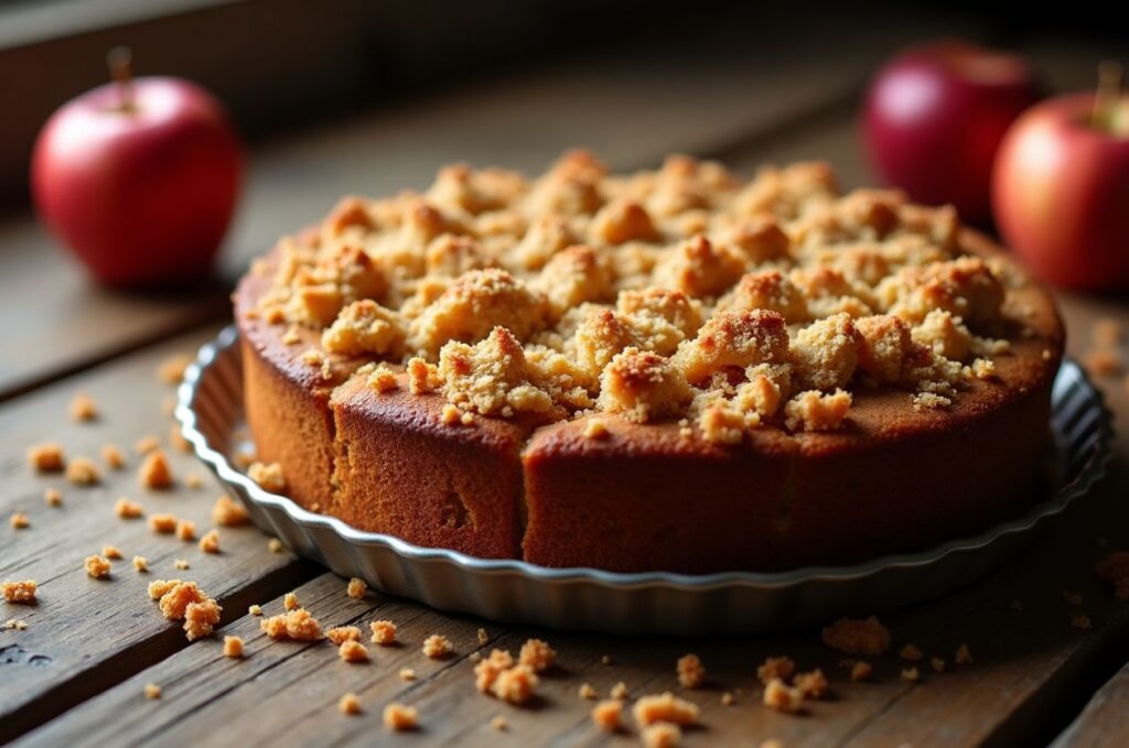 A picture of Apple Crumble Cake as Most Popular Cakes in Australia
