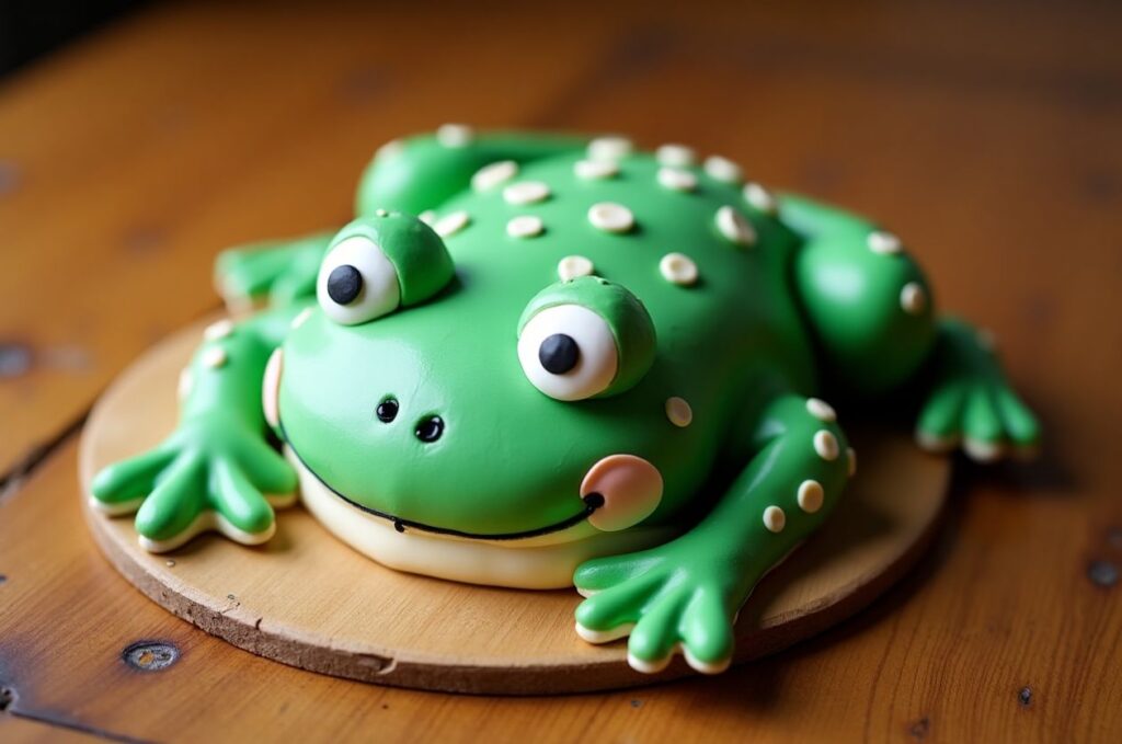 A picture of  Frog Cake as Traditional Australian Cakes