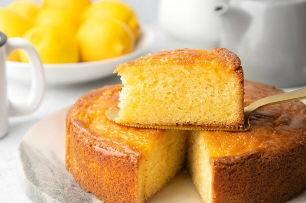 10 Best Spring Desserts in Australia 8 A picture of Lemon Drizzle Cake known or best spring desserts in Australia