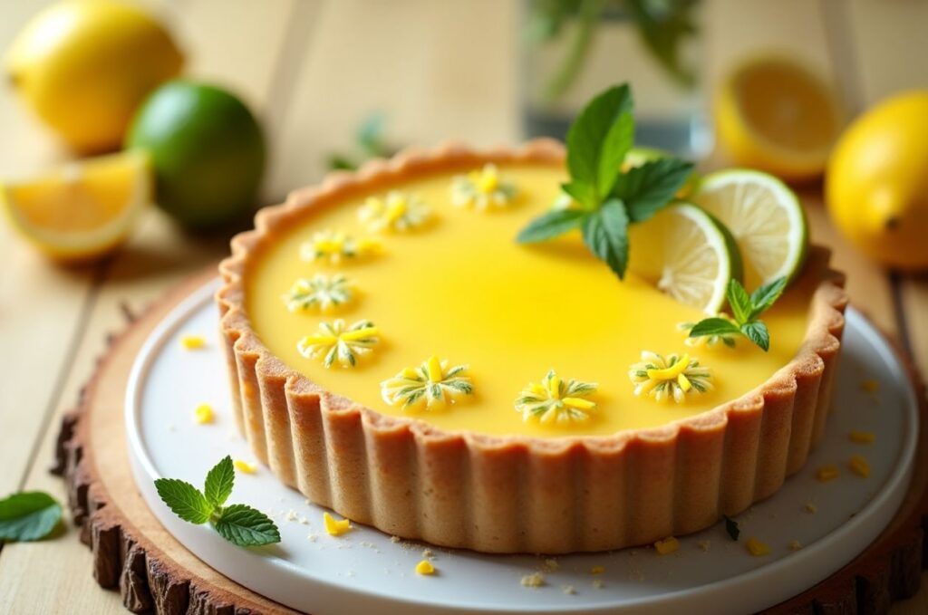 Best Dairy-Free Desserts You Must Try 5 Lemon & Lime Tart known for best milk-free desserts