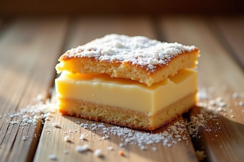 A picture of Vanilla Slice as Most Famous Cake in Australia