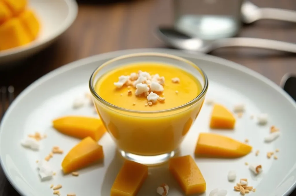 10 Iconic Aussie Desserts You’ll Only Find in Australia 2 A picture of Mango Pudding as one of most iconic Iconic Dessert in Australia