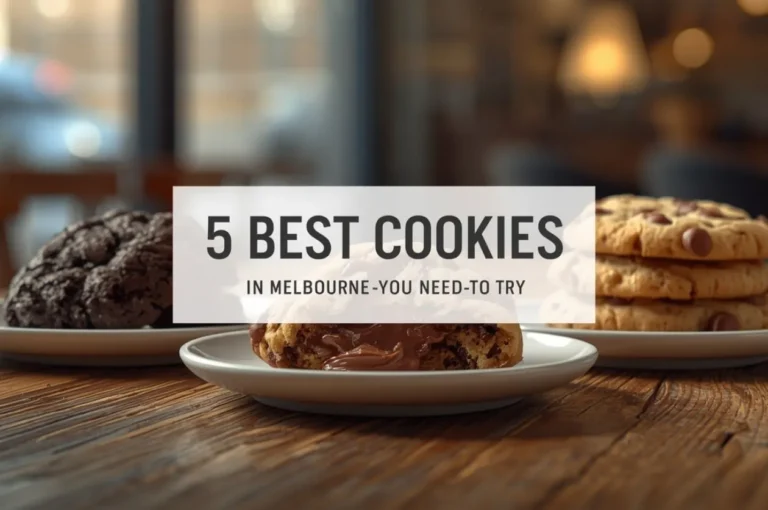 A picture of 5 Best Cookies in Melbourne placed on a table