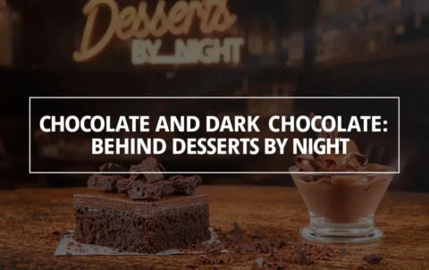 A picture of Chocolate and Dark Chocolate: The Sweet Choices Behind Desserts By Night
