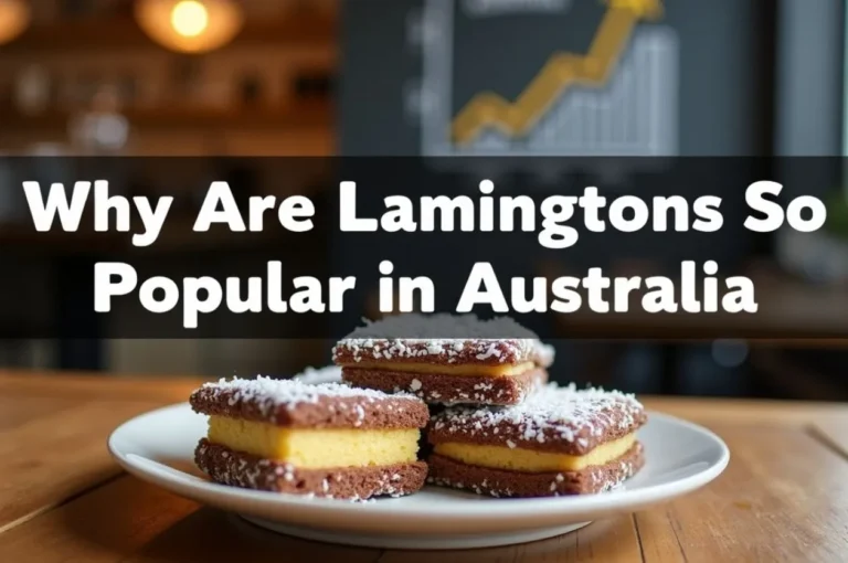 A picture showing why are lamingtons so popular in Australia