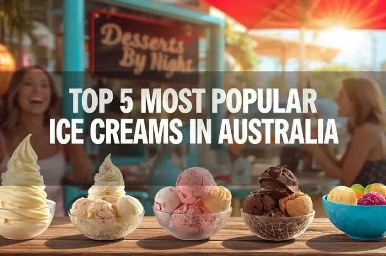 A picture showing top 5 Most Popular Ice Cream in Australia