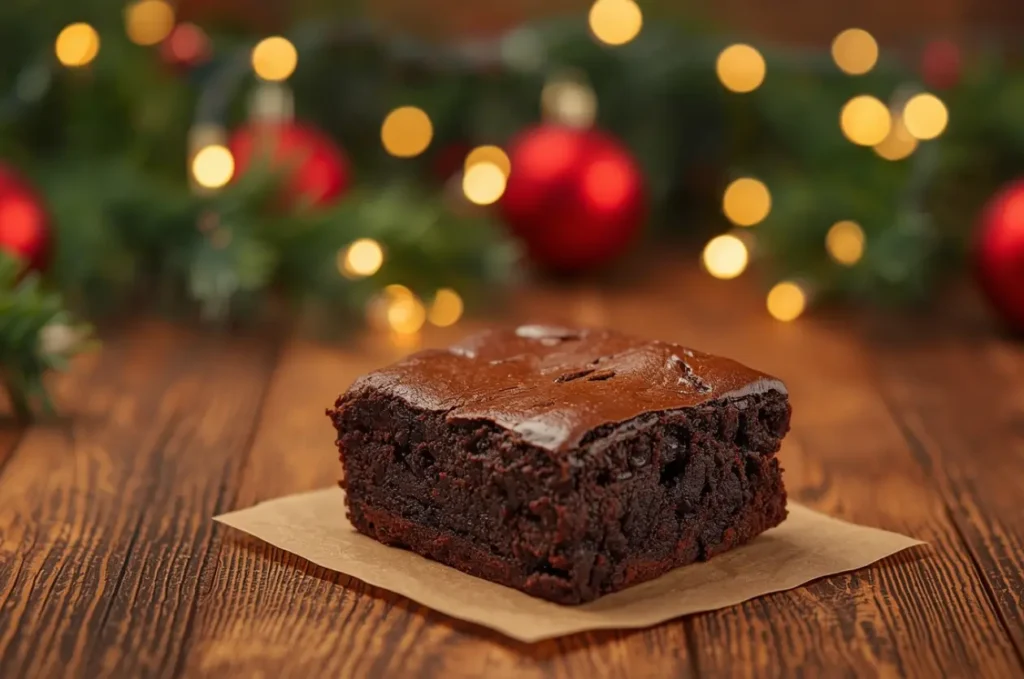 Dark Chocolate Brownie as Aussie Christmas Desserts