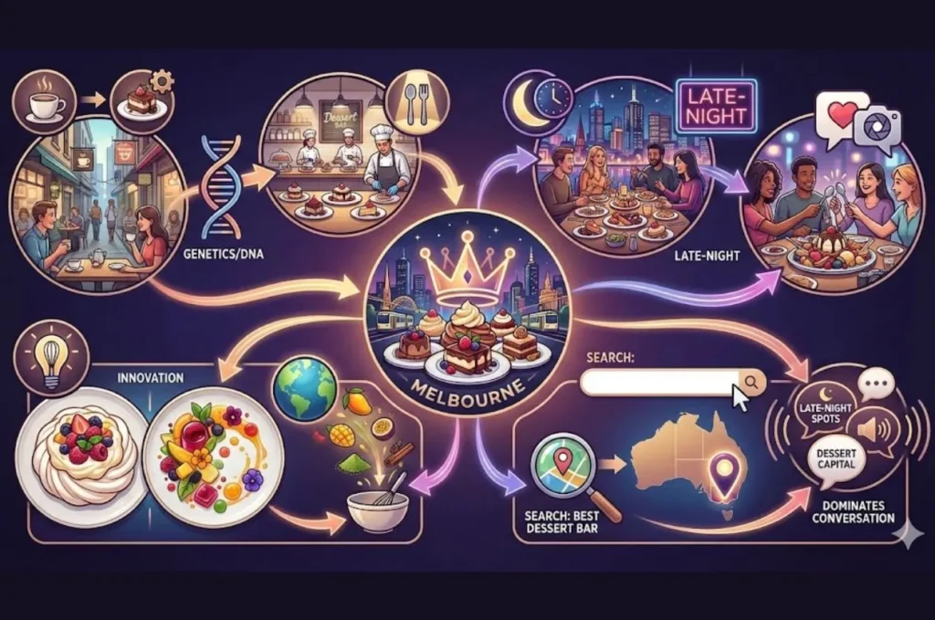 picture describes Why Melbourne Is Australia’s Dessert Bar Capital