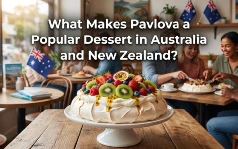 Pavlova a Popular Dessert in Australia and New Zealand