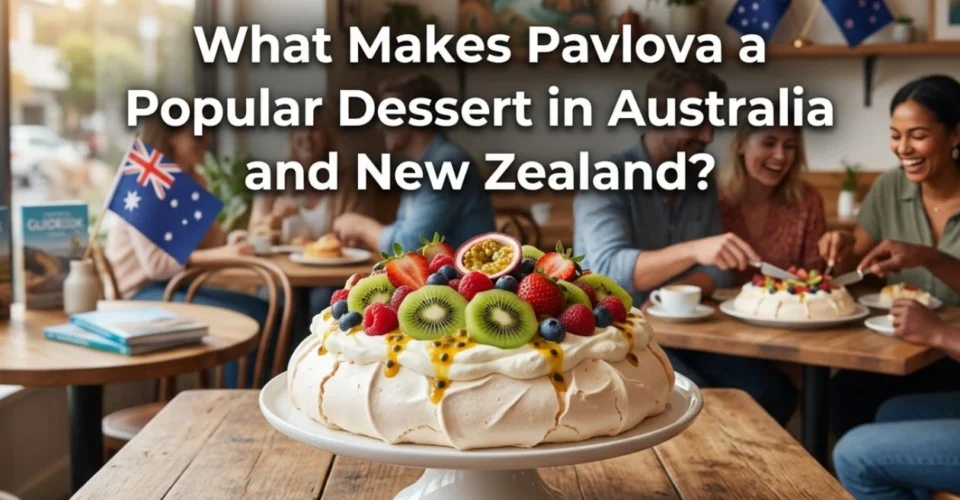 Pavlova a Popular Dessert in Australia and New Zealand