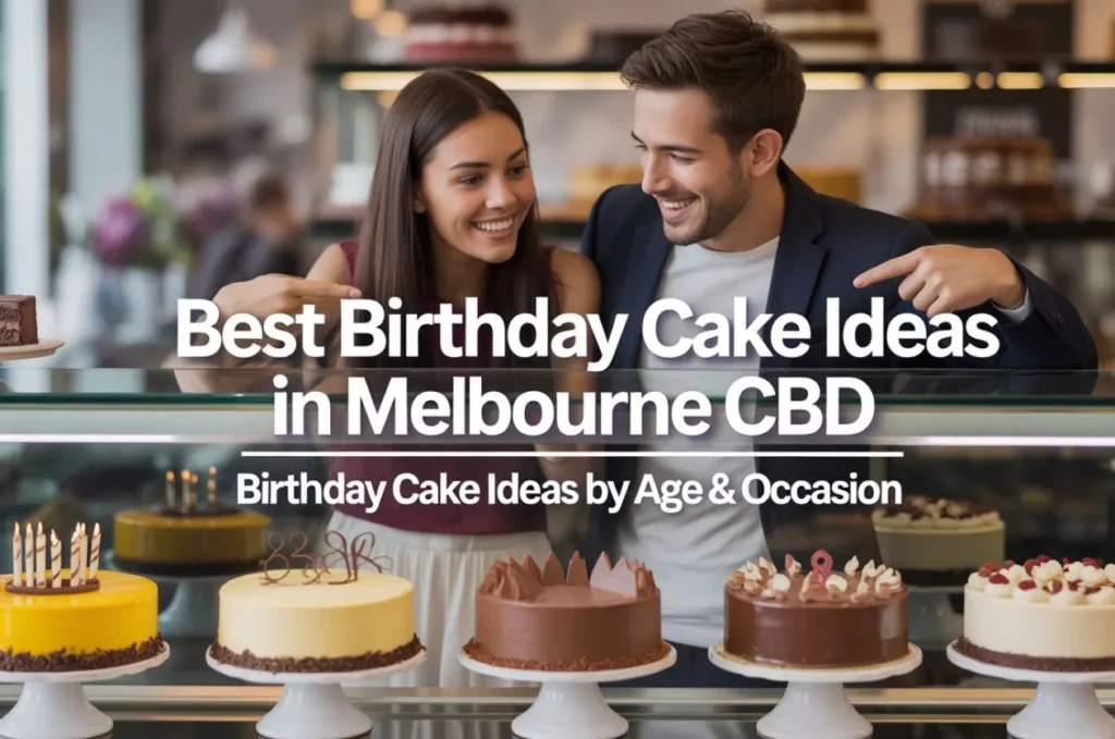 A picture displaying Best Birthday Cake Ideas in Melbourne CBD