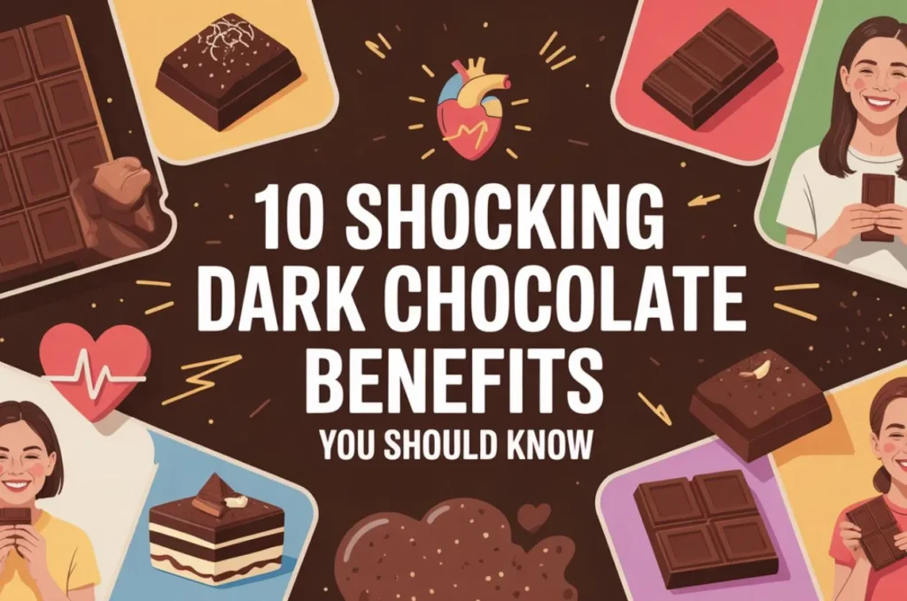 10 Shocking Dark Chocolate Benefits You Should Know