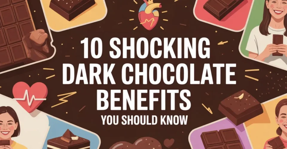 10 Shocking Dark Chocolate Benefits You Should Know